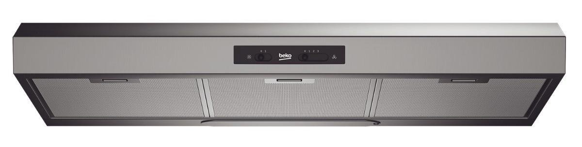 Beko HNS91210X Onderbouw Afzuigkap - Silver