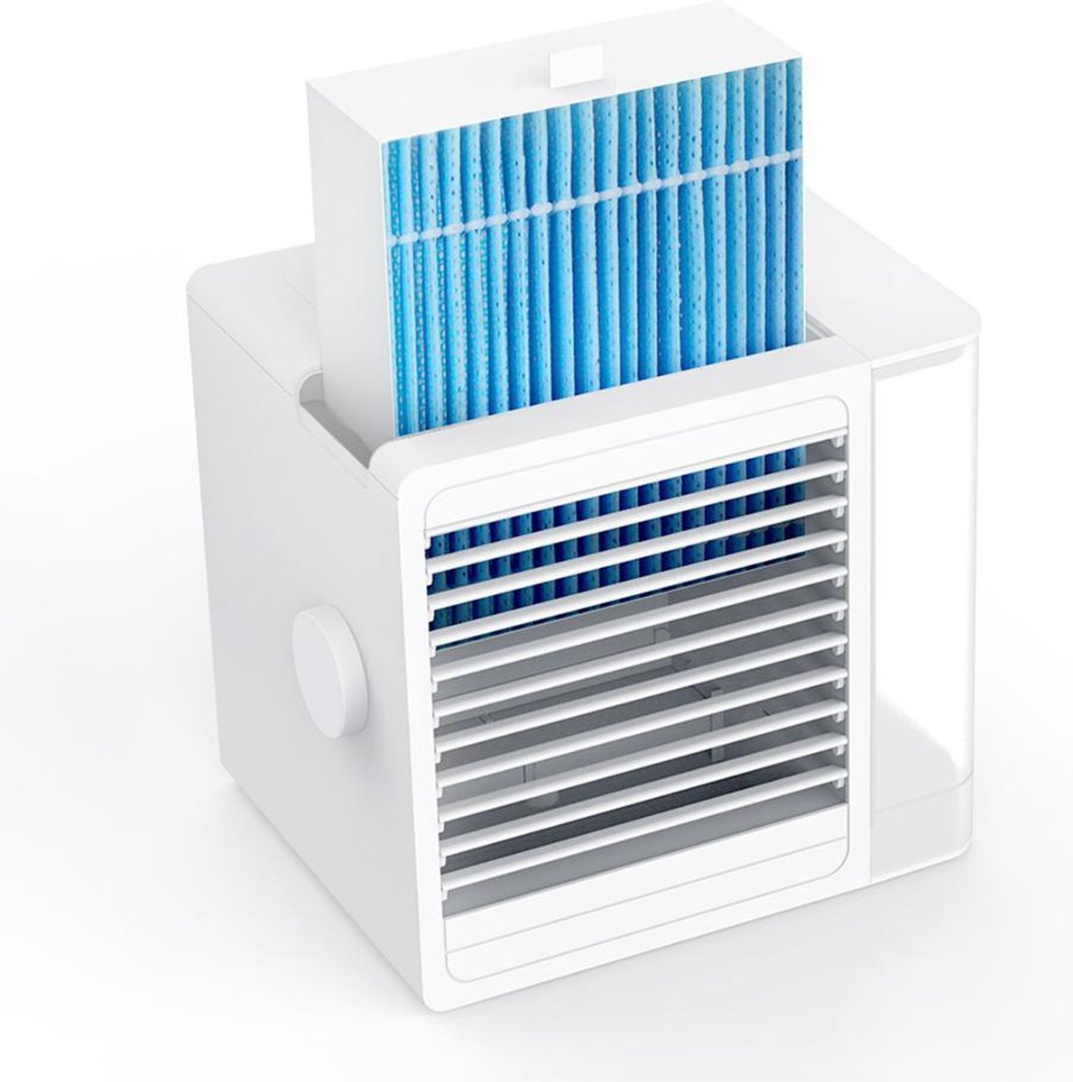 Huismerk Premium Mini Aircooler - 800 ml Waterreservoir - Wit