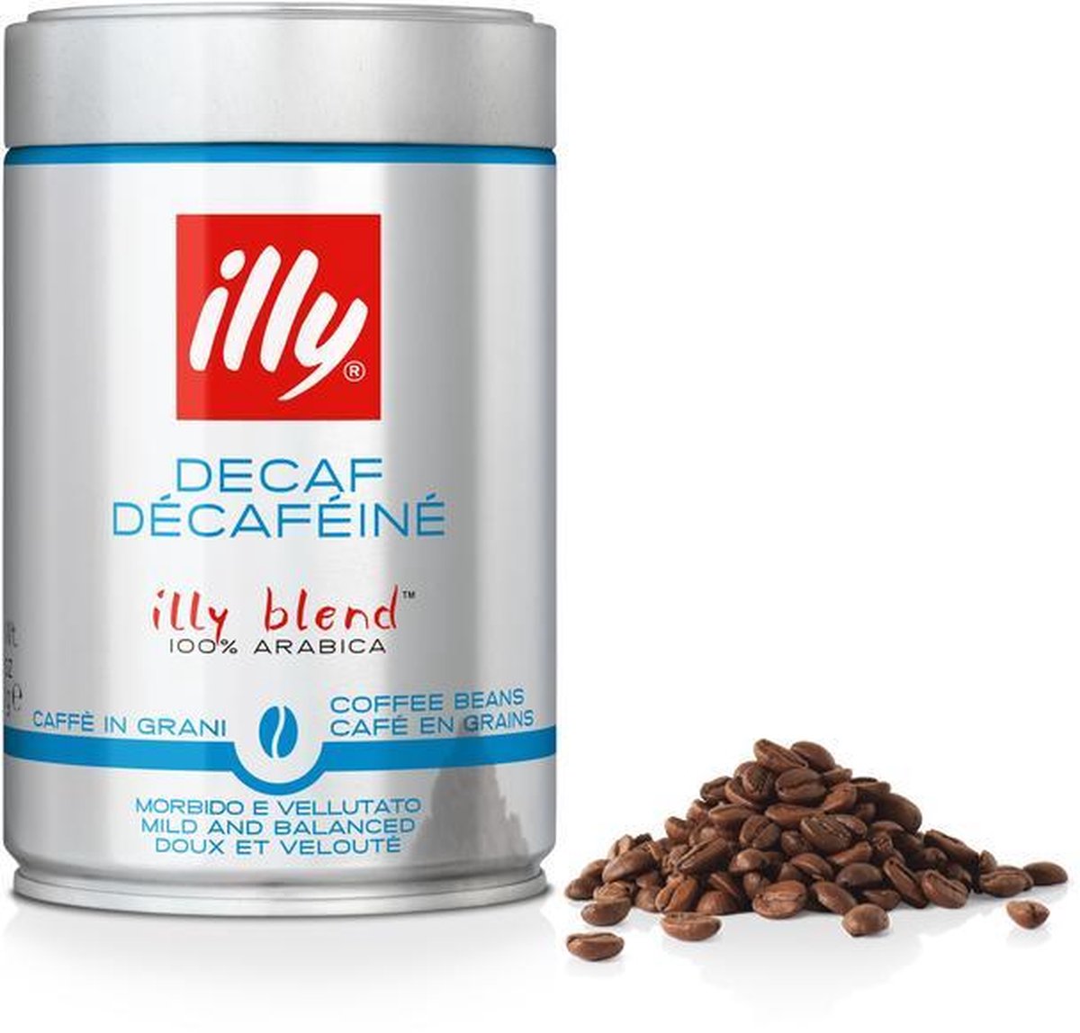 Illy - Espresso Decaf Bonen - 12x 250g