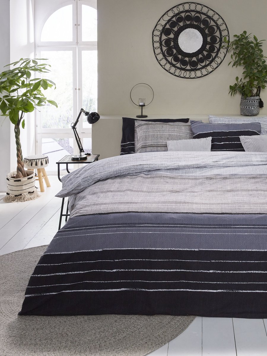Huismerk Premium Dekbedovertrek Katoen Renforcé - 240 x 220 cm - Bruin