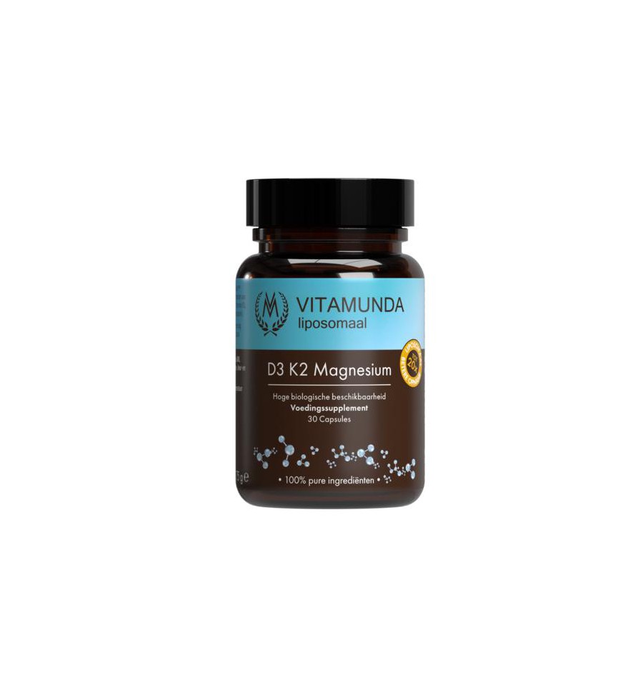 Vitamunda Liposomale magnesium D3 K2 vegan