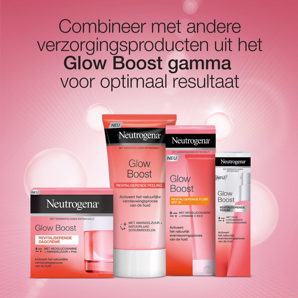 Neutrogena Glow Boost Revitaliserende Serum 30ml