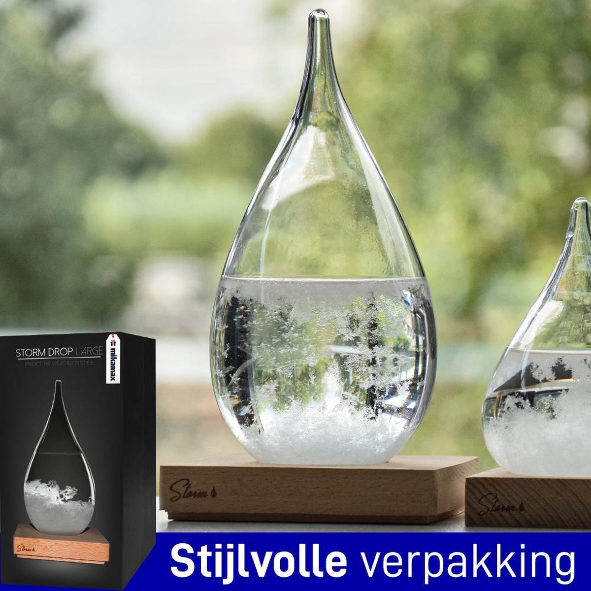 MikaMax Stormglas - Large