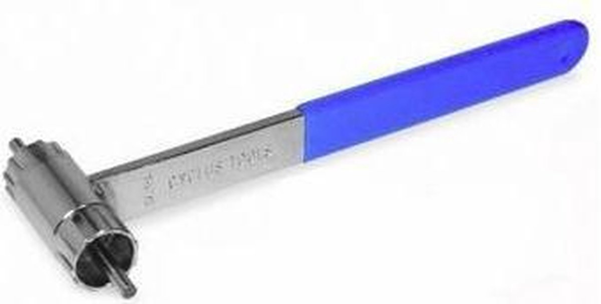 Cyclus Freewheelsleutel Met Hevel Shimano + Campa - Blauw