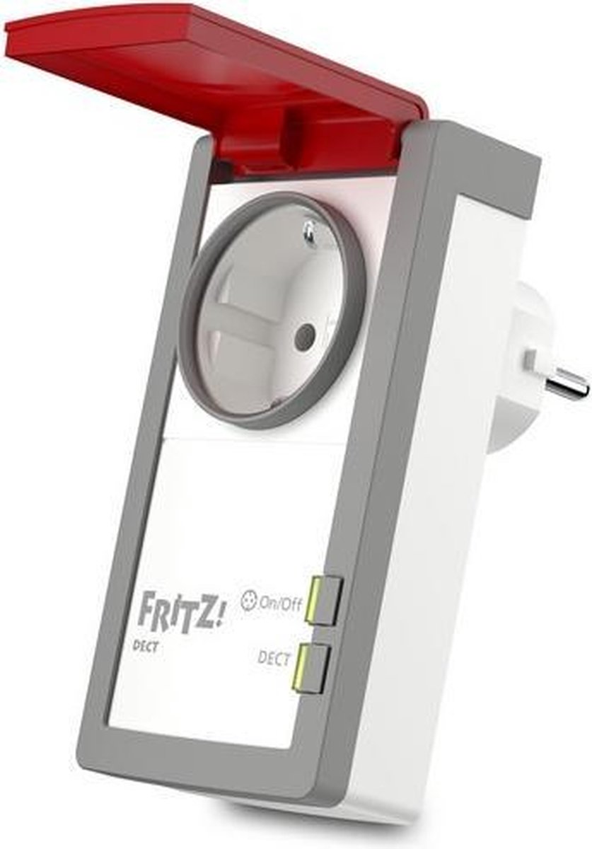 AVM FRITZ!DECT DECT 210 smart plug - Grijs