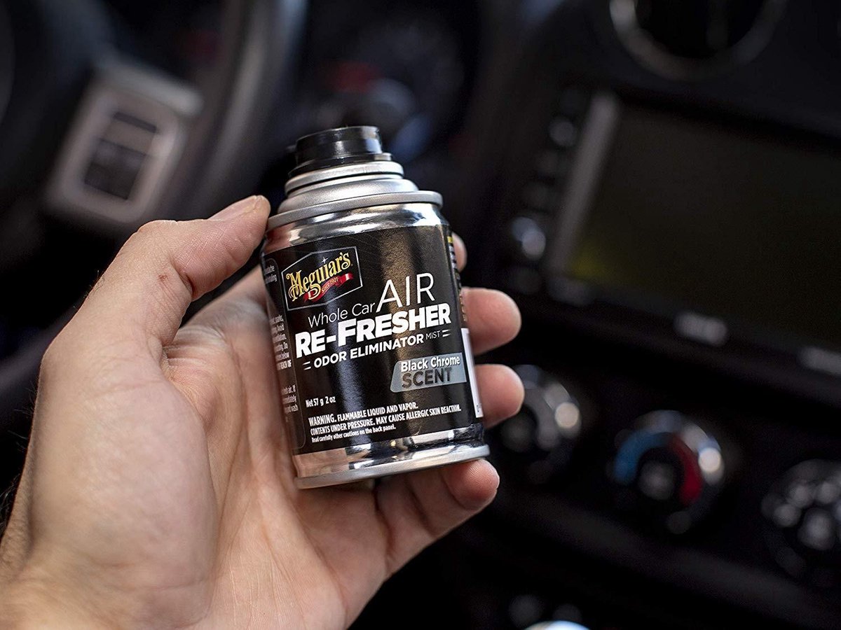 Meguiar's Air Refreshener - Black Chrome Scent G181302