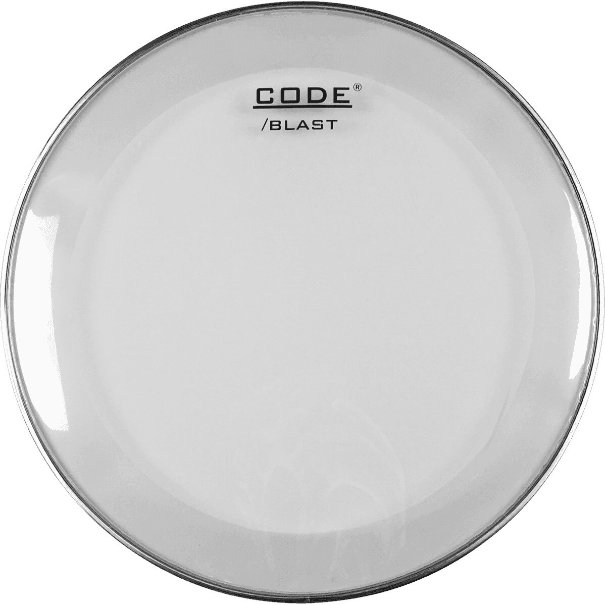 Code Drum Heads BLASTCL24 Blast Clear bassdrumvel met dempring, 24 inch