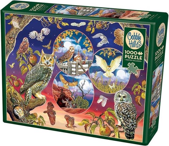 Cobble Hill Legpuzzel Owl Magic 1000 Stukjes