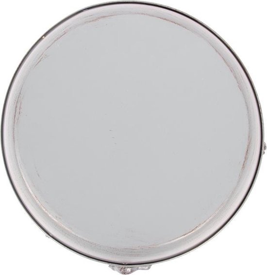 Vogelbad/voederschaal Hangend Rond Metaal 30,4 X 30,4 Cm - Vogeldrinkschaal/voederbak - Tuindecoraties