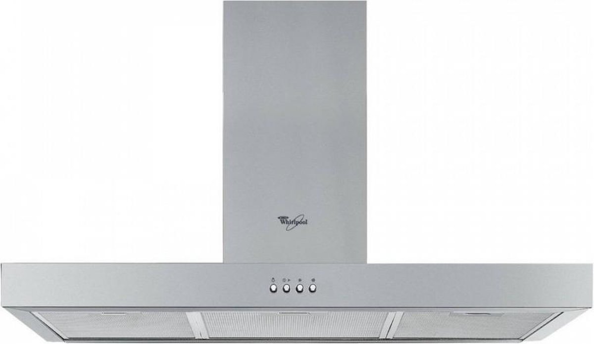 Whirlpool AKR 559/3 IX schouwkap - Silver