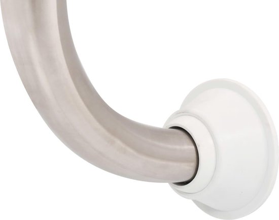 Vidaxl Zwembadladder Met 3 Sporten 120 Cm Roestvrij Staal - Silver