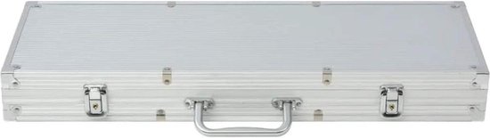 Vidaxl Pokerset Met 500 Chips Aluminium