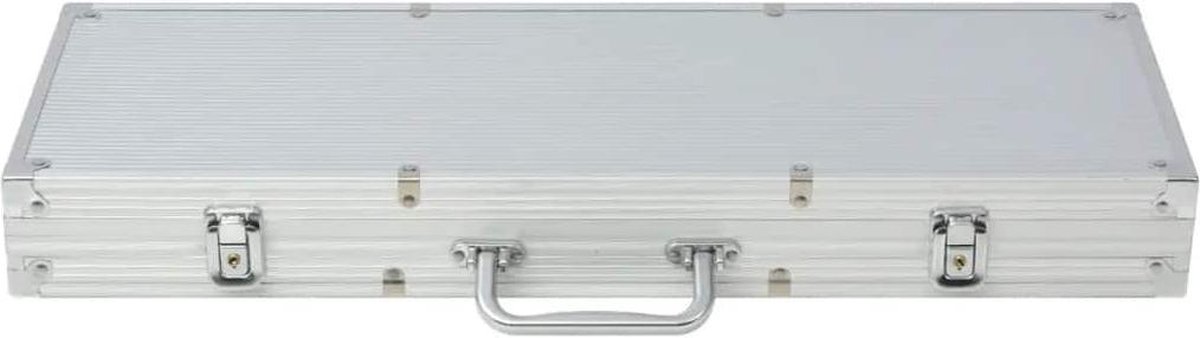 Vidaxl Pokerset Met 500 Chips Aluminium