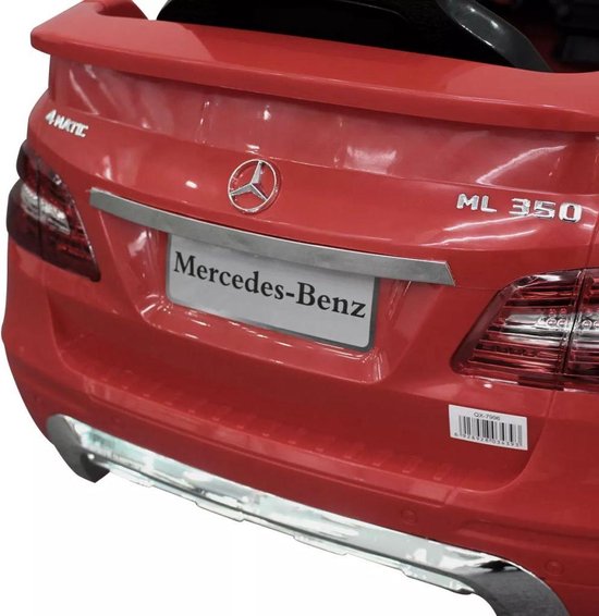 Vidaxl Elektrische Speelgoedauto Mercedes Benz Ml350 6 V - Rood