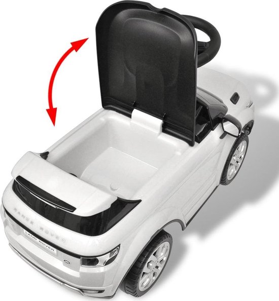 Vidaxl Loopauto Land Rover 348 Met Muziek - Wit