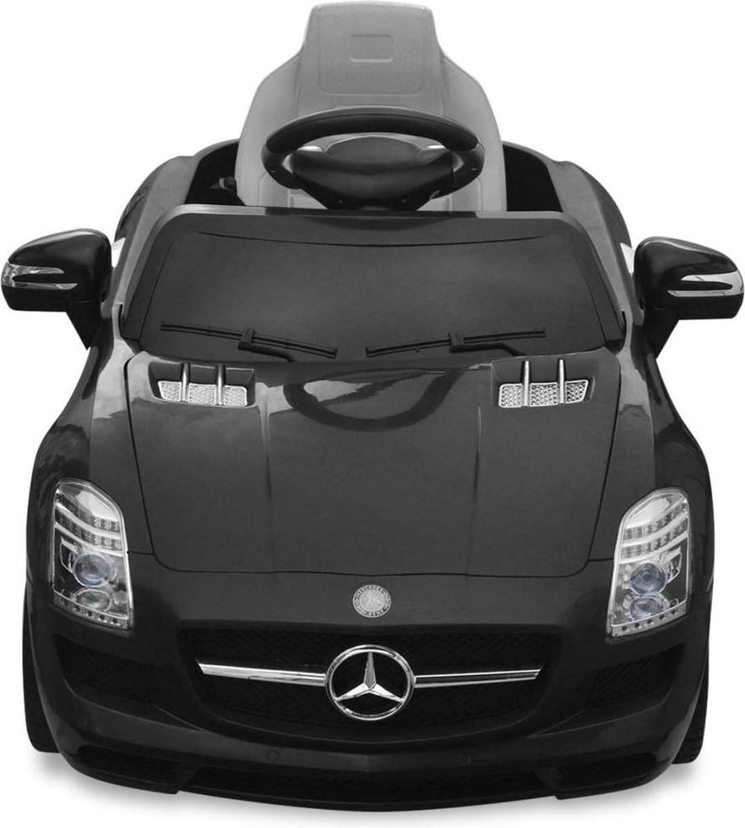 Vidaxl Elektrische Auto Mercedes Benz Sls Amg 6 V Met Afstandsbediening - Zwart