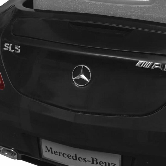 Vidaxl Elektrische Auto Mercedes Benz Sls Amg 6 V Met Afstandsbediening - Zwart