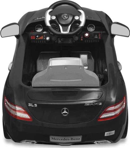 Vidaxl Elektrische Auto Mercedes Benz Sls Amg 6 V Met Afstandsbediening - Zwart