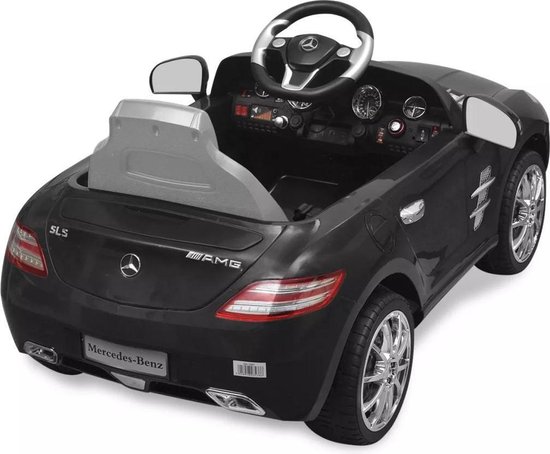 Vidaxl Elektrische Auto Mercedes Benz Sls Amg 6 V Met Afstandsbediening - Zwart