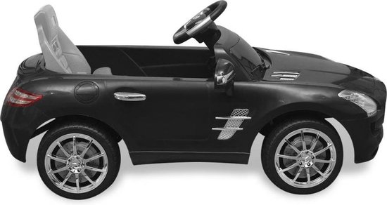 Vidaxl Elektrische Auto Mercedes Benz Sls Amg 6 V Met Afstandsbediening - Zwart