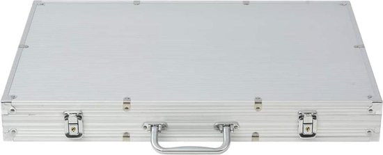 Vidaxl Pokerset Met 1000 Chips Aluminium