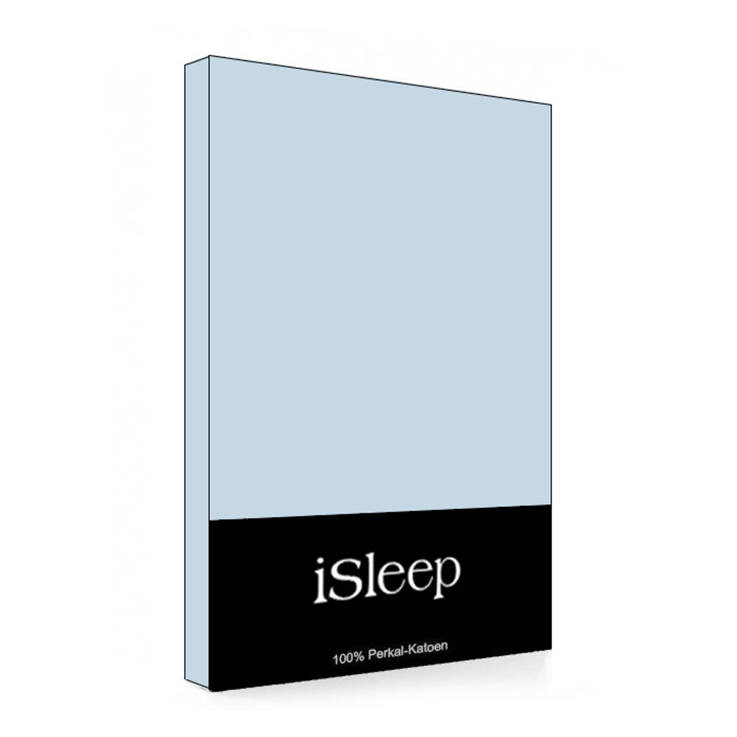 iSleep Laken Perkal Katoen 240x270 - Blauw