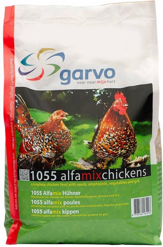 Garvo Alfamix Kippen - Kippenvoer - 12.5 kg