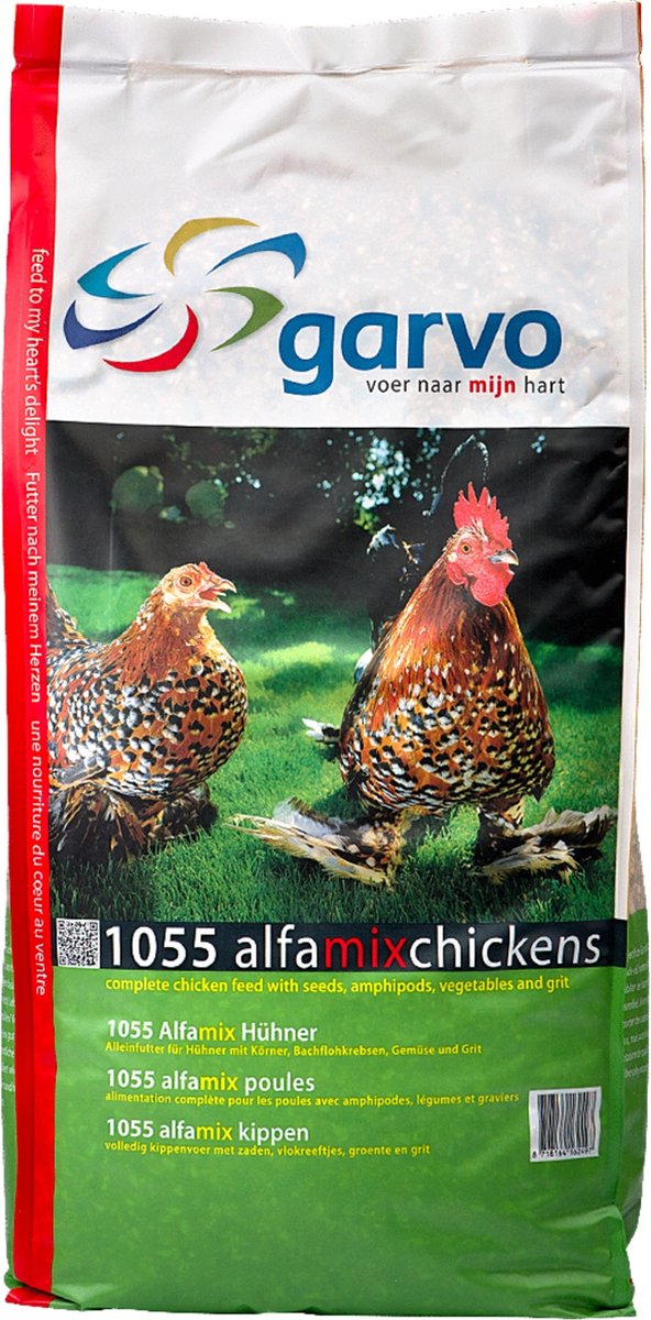 Garvo Alfamix Kippen - Kippenvoer - 12.5 kg