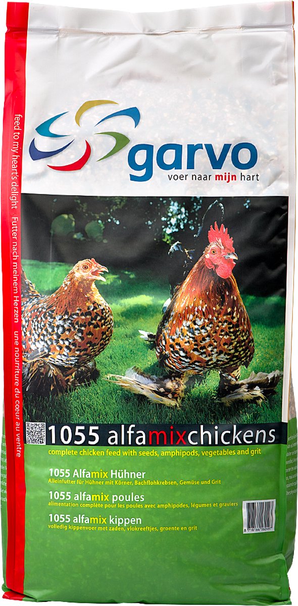 Garvo Alfamix Kippen - Kippenvoer - 12.5 kg