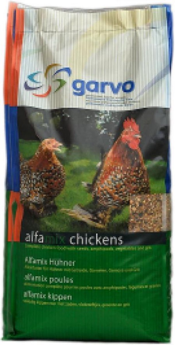 Garvo Alfamix Kippen - Kippenvoer - 12.5 kg