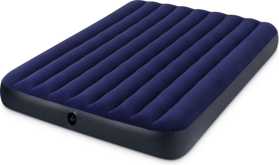 Intex Luchtbed Classic Dura-beam 2-persoons 203 X 152 X 25 Cm - Azul