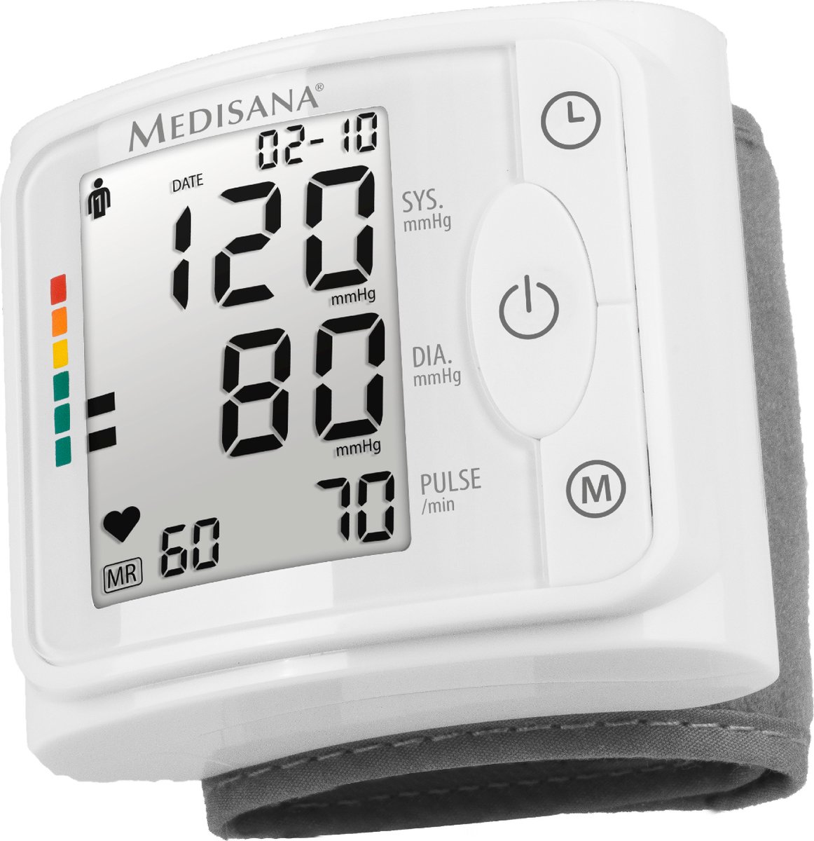 Medisana BW 320 polsbloeddrukmeter - Grijs