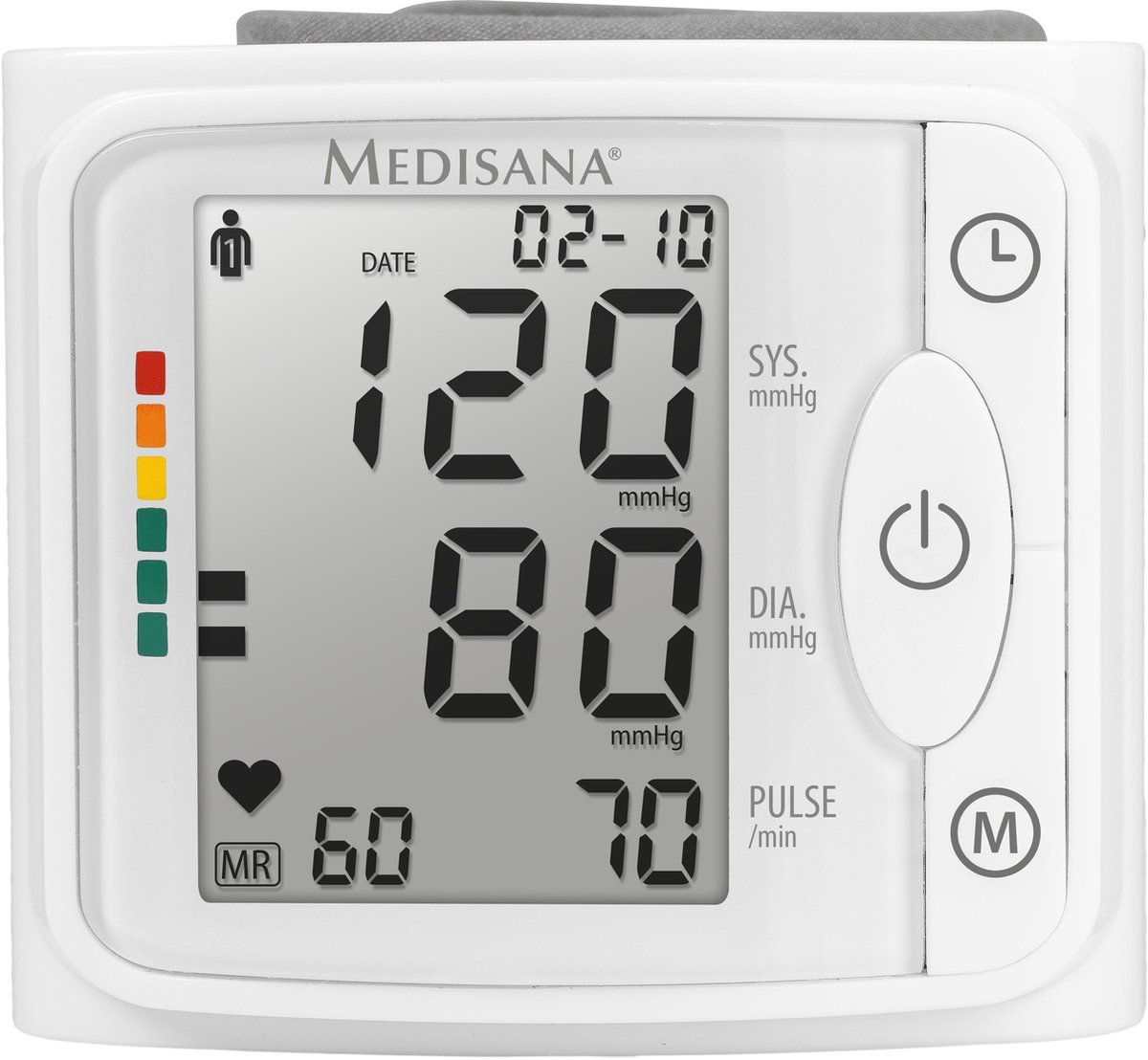 Medisana BW 320 polsbloeddrukmeter - Grijs
