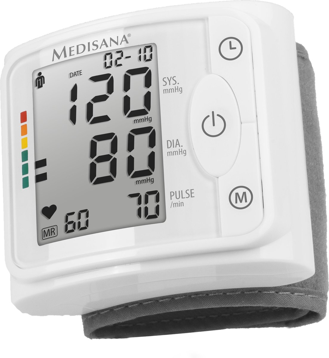 Medisana BW 320 polsbloeddrukmeter - Grijs