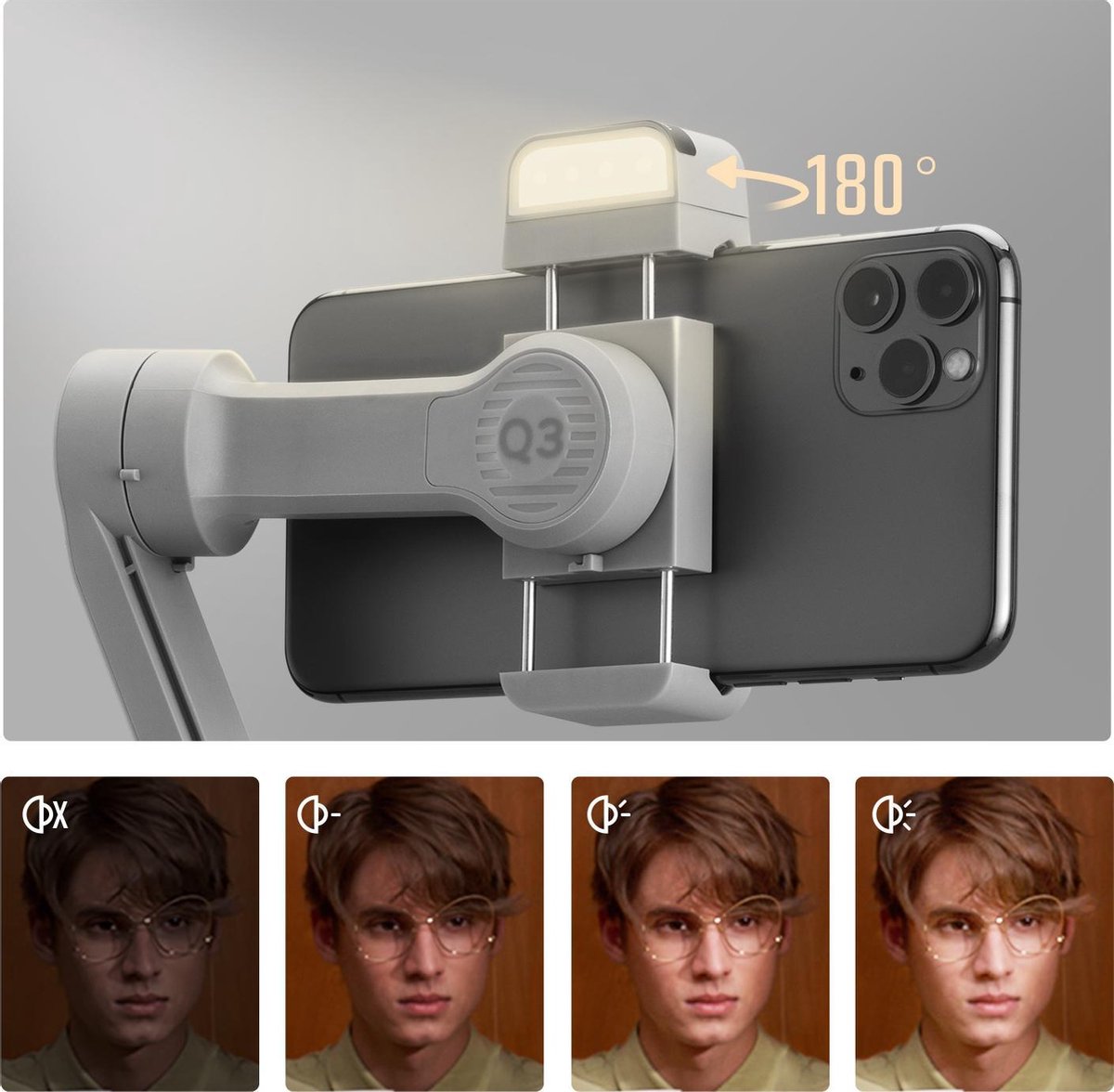 Zhiyun Smooth Q3 Combo - Grijs