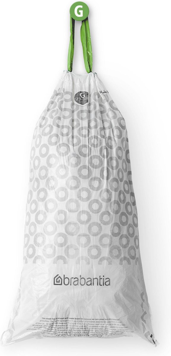 Brabantia Vuilniszakken Code G - 23-30 Liter (6 x 20 stuks)
