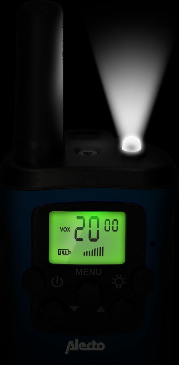 Alecto FR175 2-delige set - Blauw