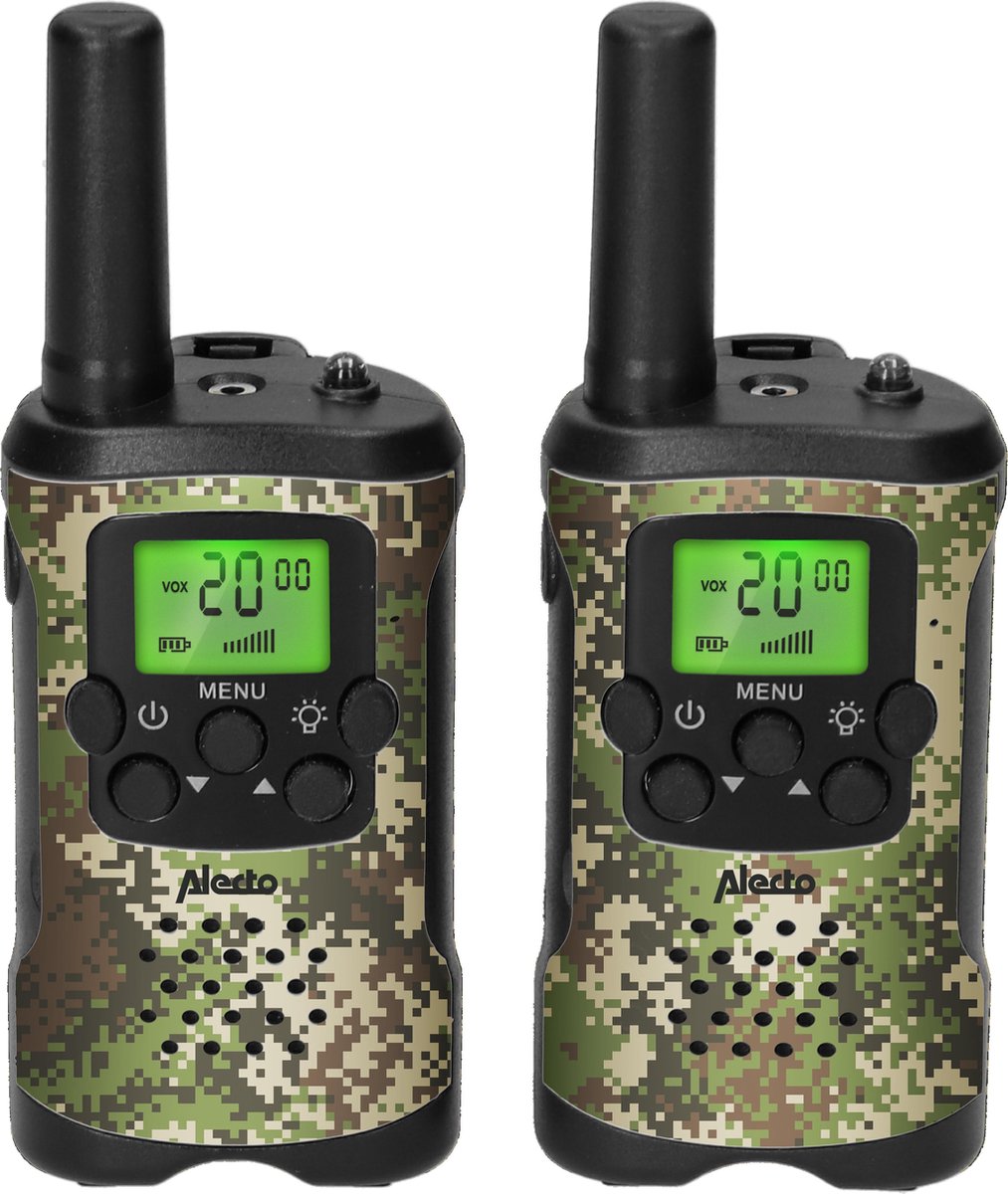 Alecto FR115CAMO 2-delige set Groen