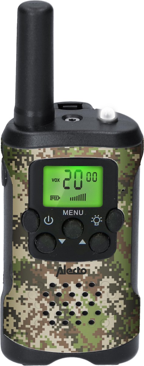 Alecto FR115CAMO 2-delige set Groen