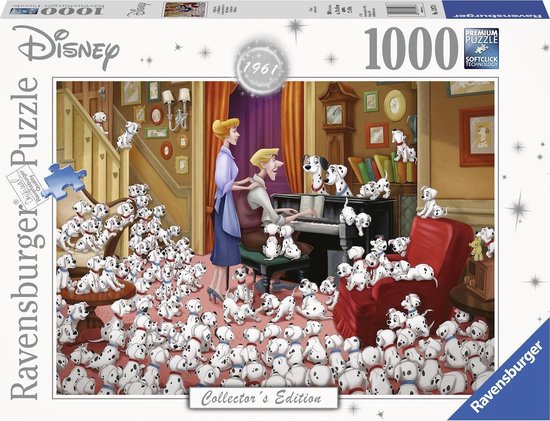 Ravensburger - Wd: 101 Dalmations (1000)