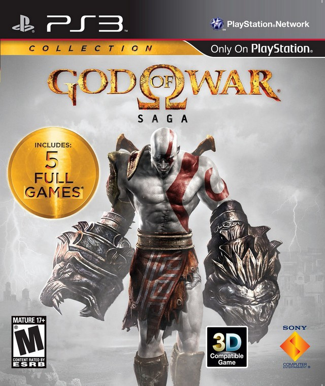 Sony God of War Saga (God of War 1, 2 & 3)