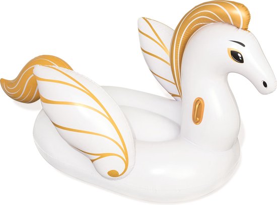 Bestway Rider Luxe Pegasus Ride-on Jumbo - Wit