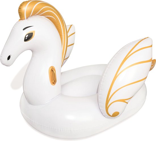 Bestway Rider Luxe Pegasus Ride-on Jumbo - Blanco