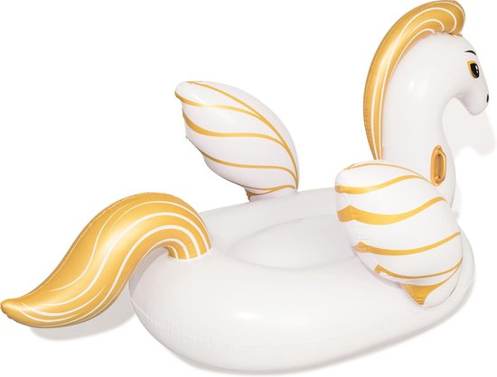 Bestway Rider Luxe Pegasus Ride-on Jumbo - Wit