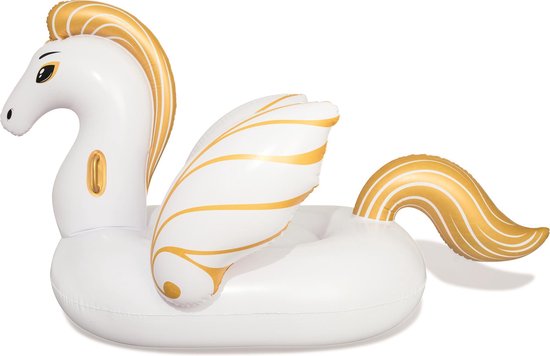 Bestway Rider Luxe Pegasus Ride-on Jumbo - Wit