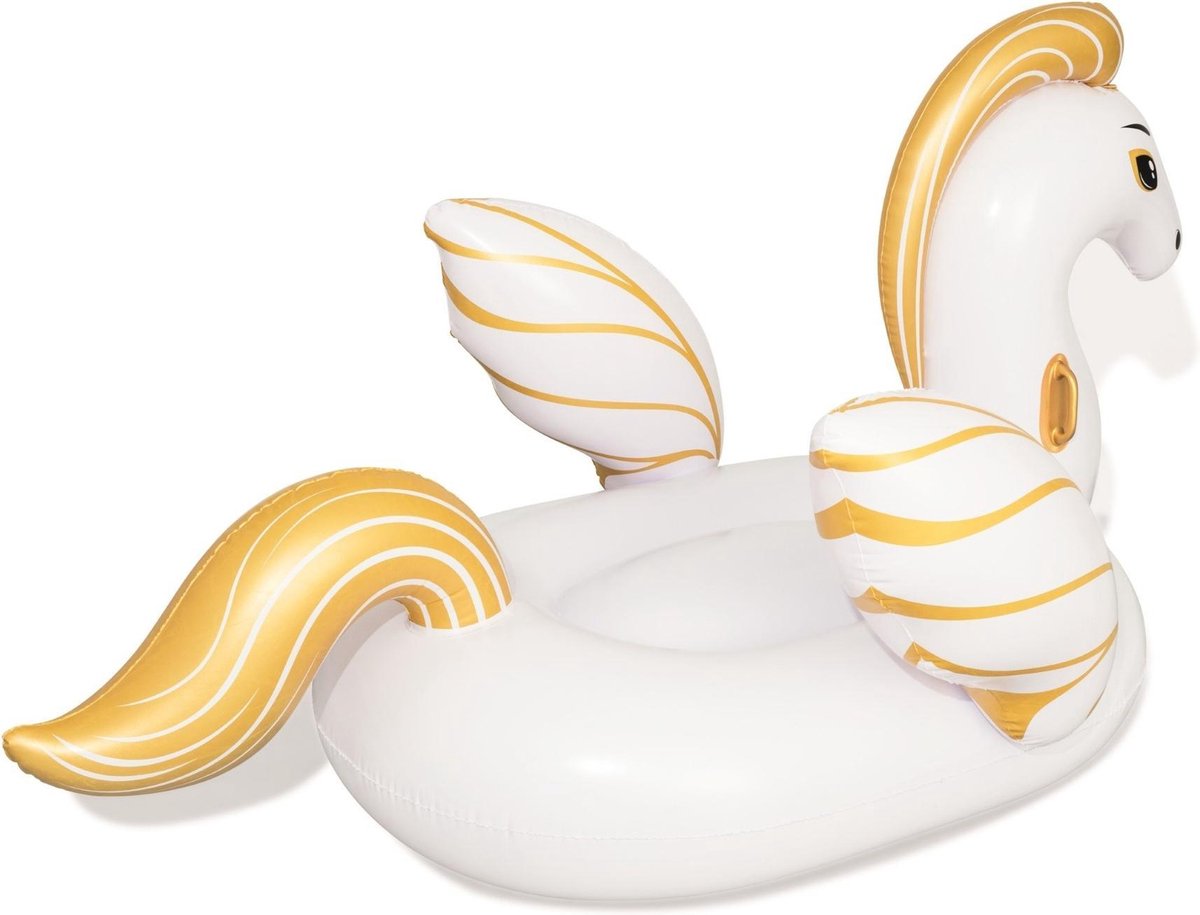 Bestway Rider Luxe Pegasus Ride-on Jumbo - Wit