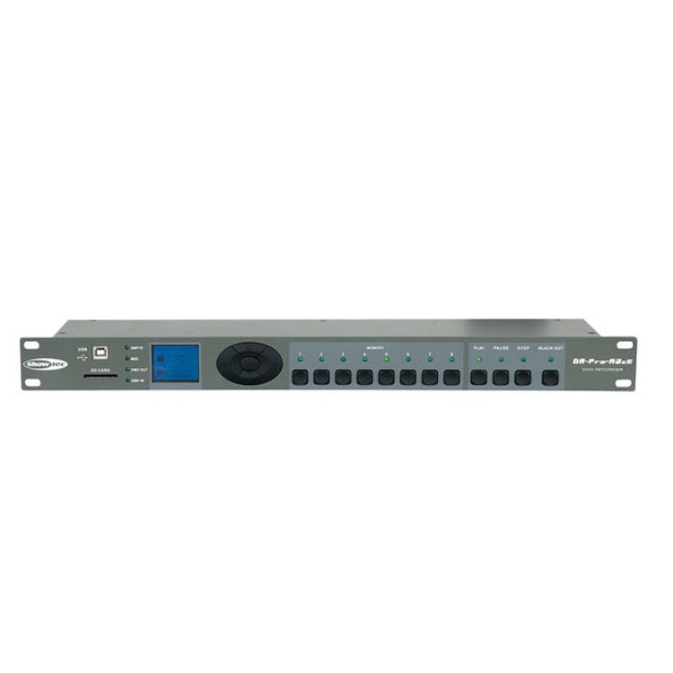 Showtec DR Pro Rack DMX Recorder