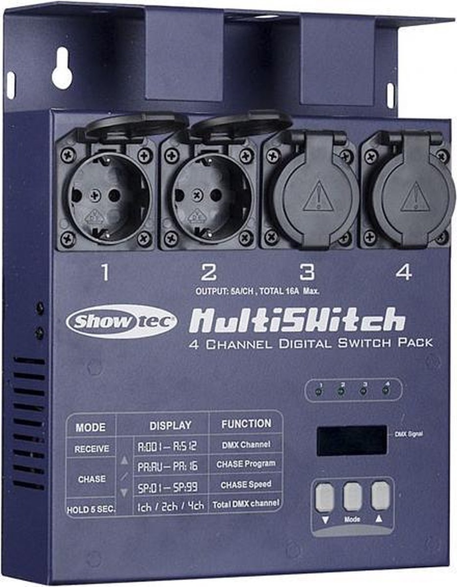 Showtec Multiswitch switch pack
