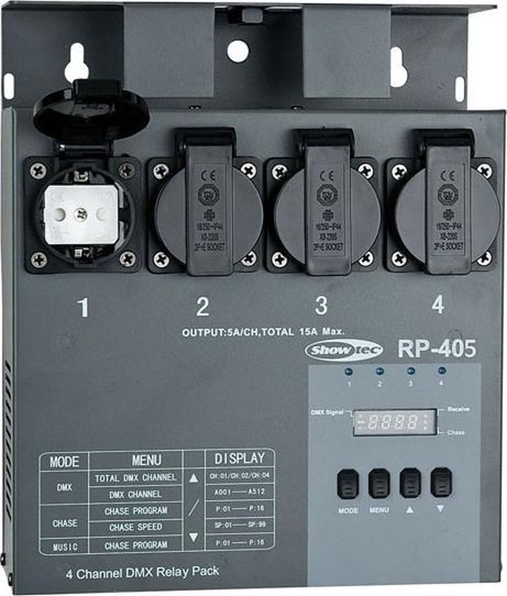 Showtec RP-405 MKII switchpack