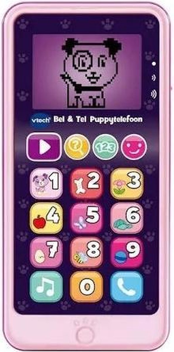 Vtech Bel & Tel Puppytelefoon - Roze